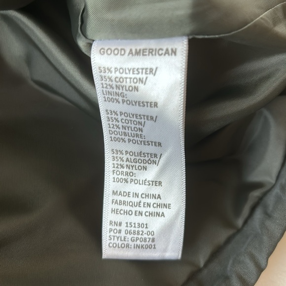 Good American Snap Track Jacket - Picture 6 of 7
